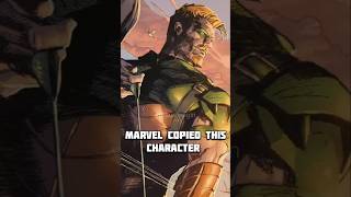 Marvel copied superhero from DC #marvel #dc #marvelvsdc #greenarrow #hawkeye