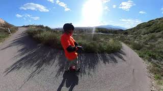 Onewheel Pint, riding near Andy Jackson Airpark