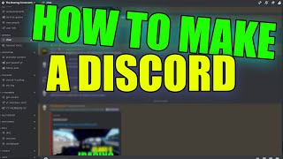 How To Make A Discord Server FREE  (REACTION ROLE)