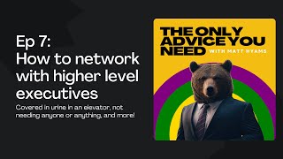 How to network with higher level executives