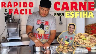 CARNE PARA ESFIHA | COMO FAZER | FAÇA EM CASA E SURPREENDA-SE