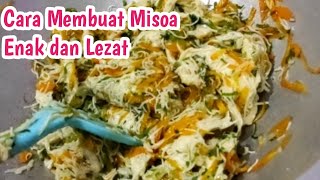 RESEP MISOA GORENG II GURIH LEMBUT ENAK COCOK UNTUK CEMILAN DAN JUGA UNTUK JUALAN