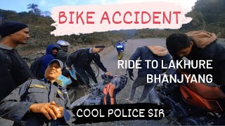 Live Accident vayo vai ko bike | Ride to Lakhure Bhanjyang / लाखुरे भञ्ज्याङ्