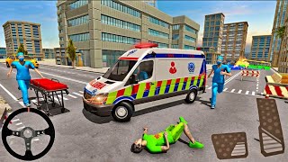 Ambulance Games Real Car 2023 || Driving Ambulance In City || Android Gameplay