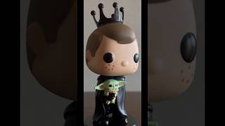 Freddy Funko as Luke Skywalker with Grogu