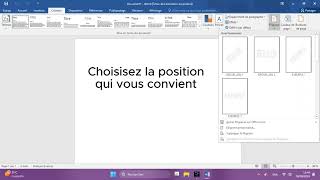 Comment mettre du Filigrane sur une page WORD