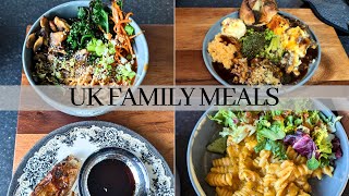 UK FAMILY MEALS | WHATS FOR DINNER | MEALS OF THE WEEK | FAMILY MEAL IDEAS |