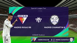 REAL MADRID VS MADRID ROSAS - Pes2021 @I D E A