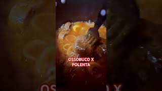 OSSOBUCO COM POLENTA! Em 25 minutos seu almocinho pronto! #ossobuco