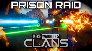 Prisoner Rescue and a Chip Chat | MechWarrior 5: Clans Expert PC Campaign