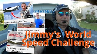 Jimmy's world challenge - Lancair 360 Top Speed - with the Lancair Start Procedures-General Aviation