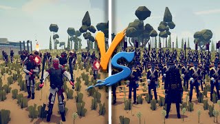 USA TEAM vs SAMURAI TEAM - Totally Accurate Battle Simulator TABS