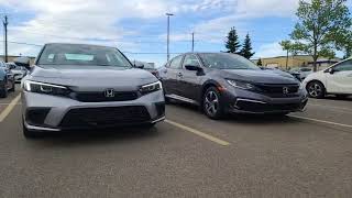 2022 Honda Civic LX vs 2021 Honda Civic LX (Tagalog Audio) #pinoycartalk #pinoyincanada #honda