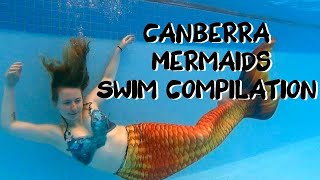 CANBERRA MER MEETUP - Mermaid Swimming Compilation