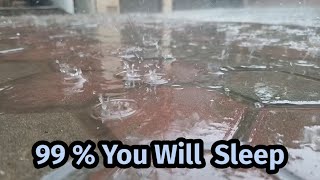 Slow Motion  Rain Sound For Sleeping