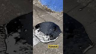 Caution HOT! ♨️ #asphalt#construction#satisfying#subscribe#trending#viral#fypシ#work#short#shorts#wow