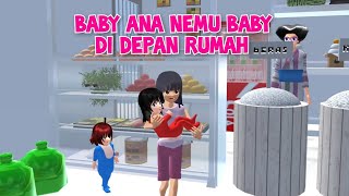 Baby Ana Nemu Baby Di Depan Rumah | Drama Sakura School Simulator