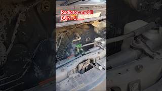 Radiator mobil granmax buntu #shortvideo #radiatormobil #overheat