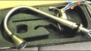 Appaso $55 Fancy Kitchen Faucet | High Quality Brass | Stainless Steel | Review and Unboxing