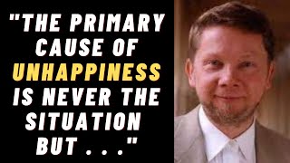 Ekhart Tolle Quotes -  Living the presence moment is the Key to happiness in life.