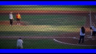 Former Oakland A's & San Francisco Giants All Star #VidaBlue throws 1st Pitch @ Pacifics