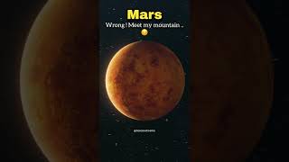 Earth vs Mars Vs Olympus Mons 😱👿#earth #viralshort #earthplanets #solarsystem