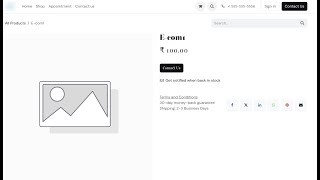 Odoo18 - How to Disable or Hide Add to Cart Button in Odoo E-commerce