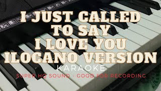 Ibagak Kenka't I Love You (karaoke)