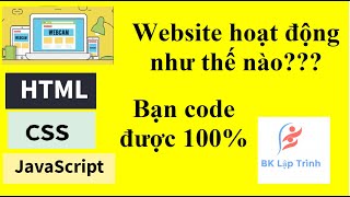 Bài 1: Website hoạt động như thế nào??? Cùng code với mình nhé.