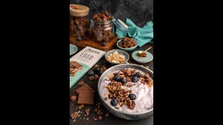 DECADENT CHOCOLATE COATED GRANOLA 😍