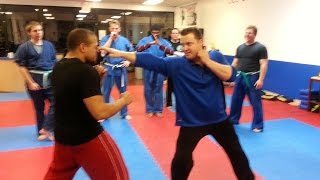 Jeet Kune Do Training Methods - Striking Lesson with Sifu Billy Brown