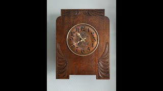 Lorenz Furtwängler Söhne LFS 1910 Antique German wall clock #AntiqueClocksDepot