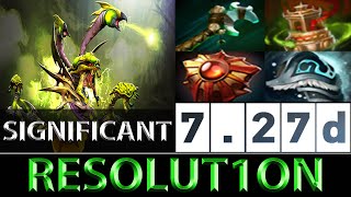 Resolut1on [Venomancer] The Significant Carry Impact 34K Damage ► Dota 2 7.27d