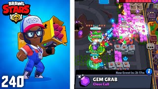 Brawl Stars 🤗 | GEM GRAB - BROCK 😍| Part - 240 #brawlstars