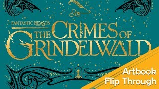 Fantastic Beasts 2 Artbook Flip Through and review