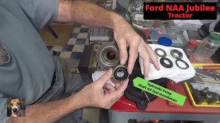 How to remove and install the hydraulic Piston Pump Shaft Oil Seal for a Ford NAA Tractor.