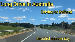 Long Drive on a Beautiful Summer Day in Australia | Driving in Victoria | Driving to Ballarat