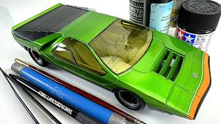 Build an Alfa Romeo Carabo Concept Car in Miniature. [FULL BUILD]