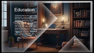 PowerPoint Education title slide design 2021 | Attractive title slide design in PowerPoint