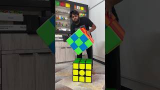 Checkerboard Pattern on Biggest Cube🤯