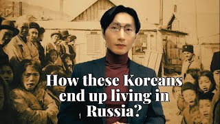 How did Koreans end up living in Russia?