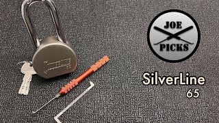 [90] SilverLine Dimple Padlock