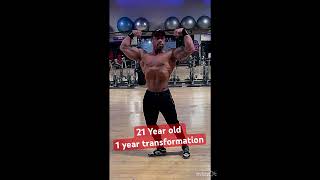 #1yeartransformation #samsulek #kevinlevrone #nattyornot