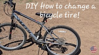 DIY How to change a bicycle tire!