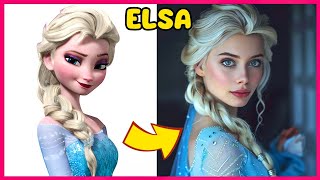 ❄️ Frozen ❄️ Movie Characters in Real Life | Elsa, Anna, Olaf