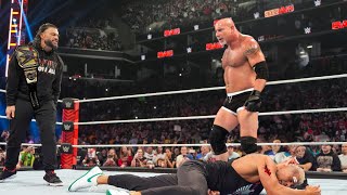 WWE May 1 2024 _ Roman Reigns vs Goldberg vs Cody Rhodes _WWE Last Man Standing Match