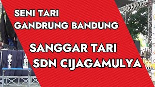 TARIAN GANDRUNG BANDUNG SANGGAR SDN CIJAGAMULYA Kab Kuningan,Dalam rangka FESTIVAL Kaulinan Barudak.