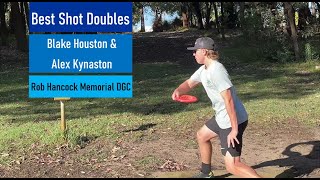 Best Shot Doubles at Rob Hancock Memorial Disc Golf Course | ft. Alex Kynaston