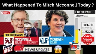 What Happened to Mitch McConnell Today? | Did Mitch McConnell Have a Stroke?