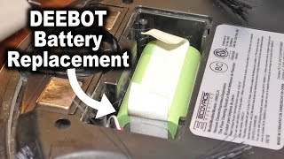 How to Replace Battery | Ecovacs DEEBOT Vacuum | Model DN622 N79